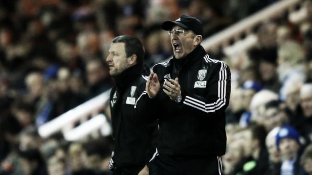 Tony Pulis has a number of players missing ahead of Saturday's trip to Merseyside. | Image: Sky Sports