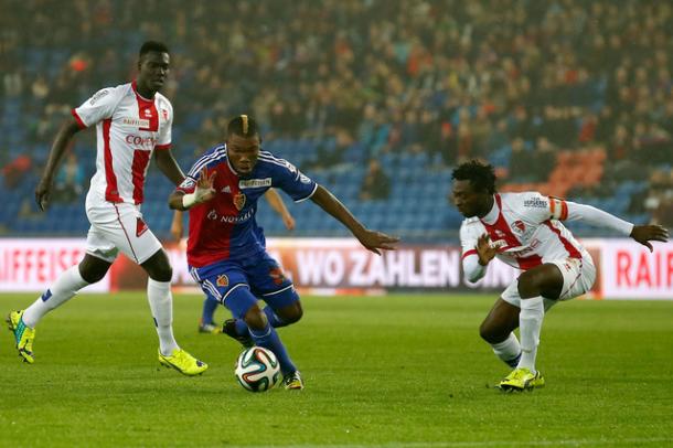 Dié in his first spell with Basel | Photo: Basler Zeitung