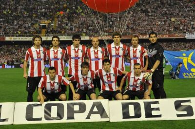Alineación del Athletic en la final de 2009. / Foto: MiAthletic.com