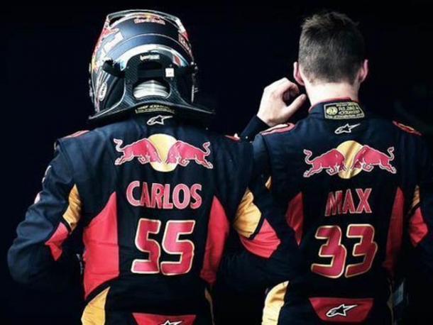 Carlos Sainz y Max Verstappen 1 Fuente: Getty Images
