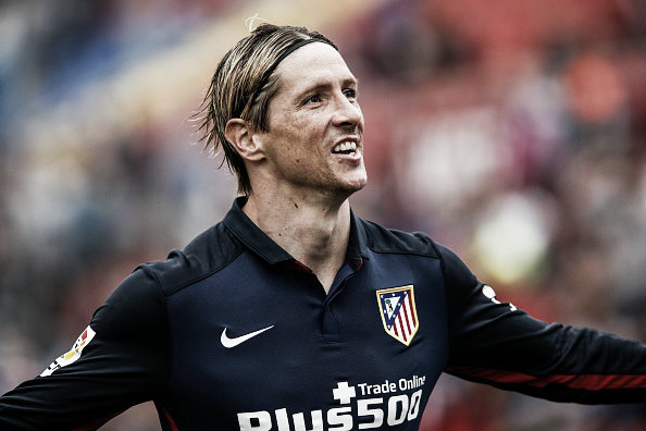 Fernando Torres celebrates the opening goal | Photo: Biel Alino (Getty Images)