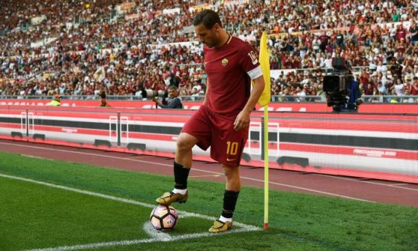 Totti en su último partido | Foto: AS Roma
