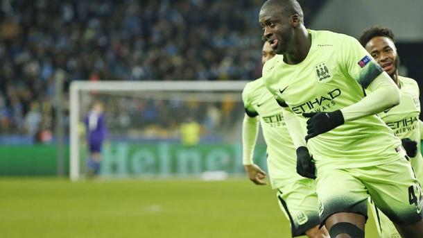 Yayá Touré anotó en la victoria del City. | Foto: BBC