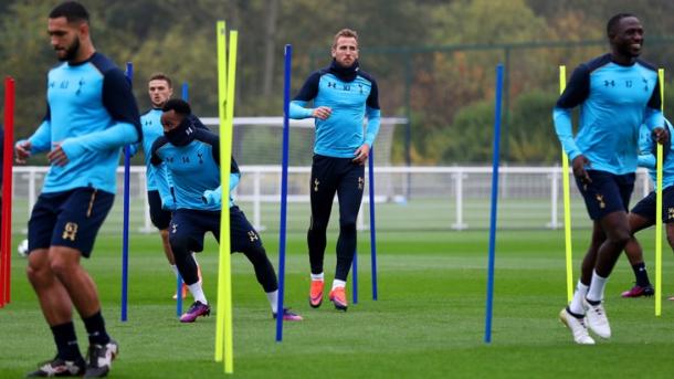 L'allenamento degli Spurs - Fonte: tottenhamhotspur.com