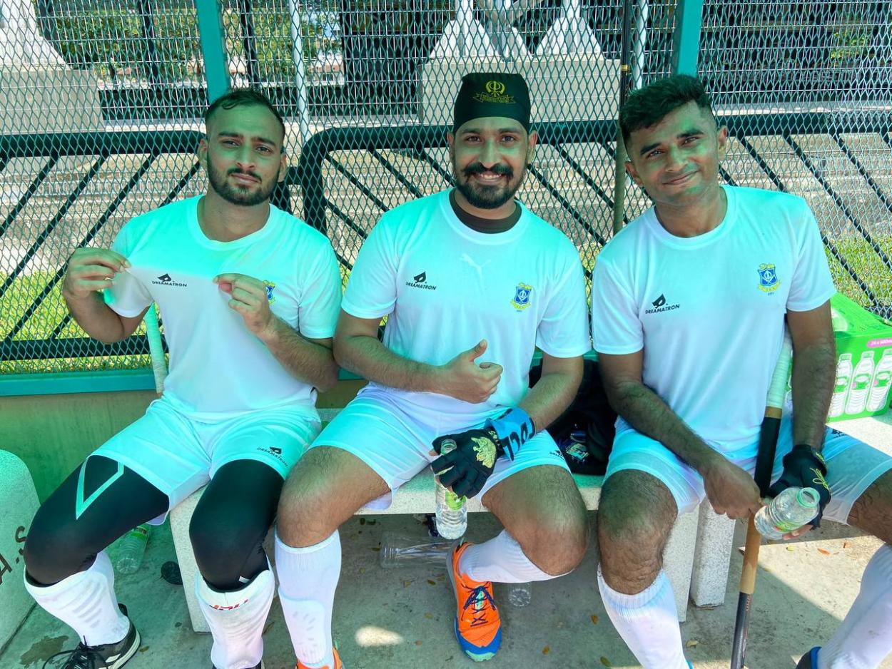 From left to right: Parveer Singh, Thamir Singh, Balvinder Singh