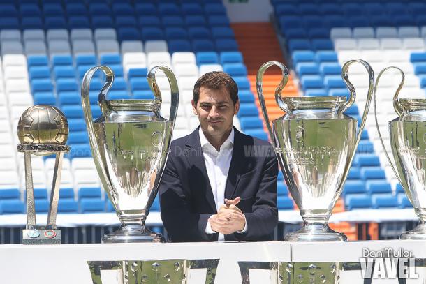 Iker Casillas en su despedida // Foto: Dani Mullor (VAVEL)