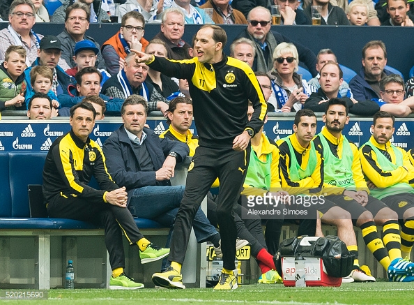 Tuchel has had to deal with losing key players such as Mats Hummels, Henrikh Mkhitaryan and Ilkay Gundogan this season. (Photo: Getty Images)