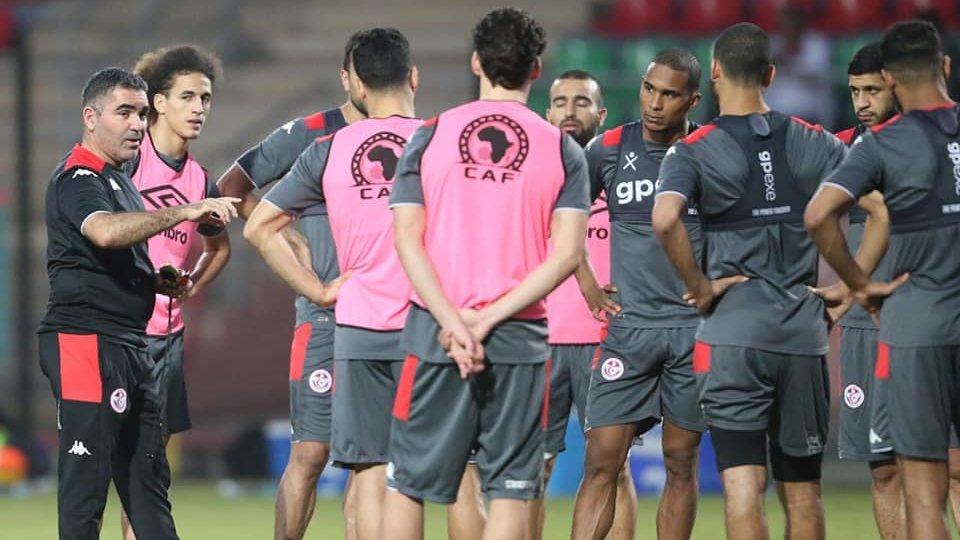 Tunisia prepares for the game/Image:tunisiefootball