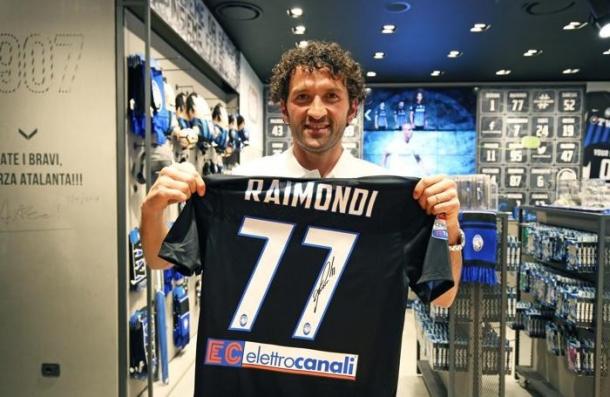 A camisa 77 foi eternizada na Atalanta por Raimondi | Foto: Divulgação Atalanta