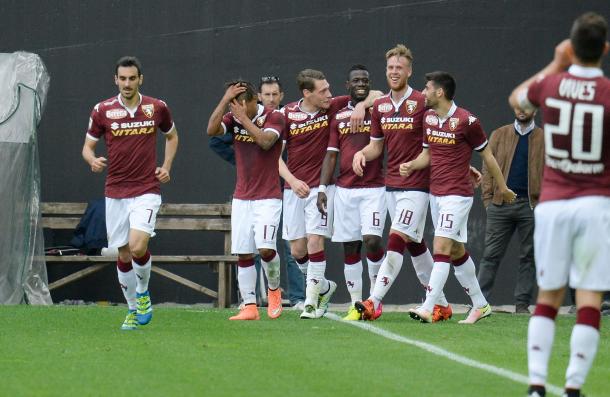 Esulta il Torino al Friuli dopo il 5-1 della passata stagione - Foto Getty Images