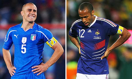 Atuais campeã e vice-campeã na época, Itália e França foram muito decepcionantes | Foto: Reprodução