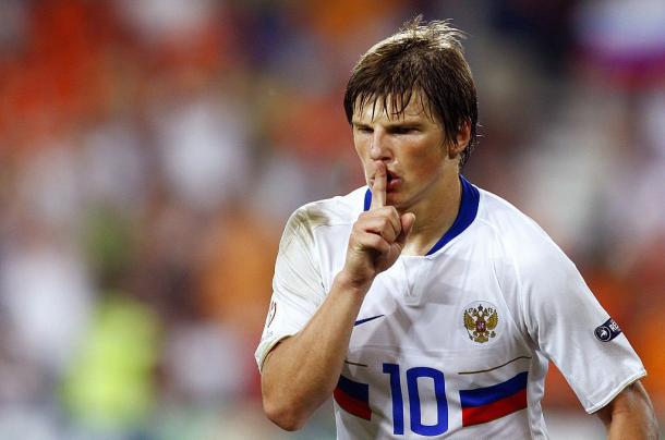 Arshavin fue la figura de Rusia en aquella Euro | Foto: @UEFAEURO