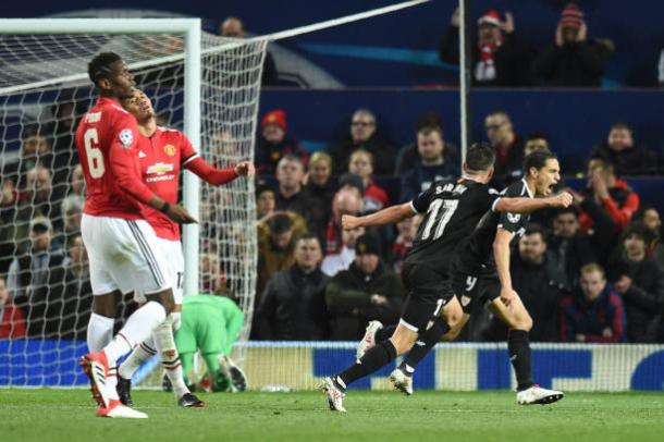 Yedder classificou o Sevilla | Foto: Oli Scarff/AFP/Getty Images