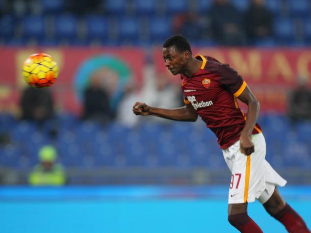 Sadiq powers a header home against Genoa | Photo: ibtimes.co.uk