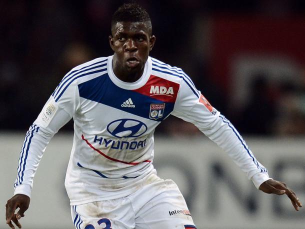 Umtiti, pictured playing for Lyon, is yet to make a senior appearance for France (photo: Getty Images)