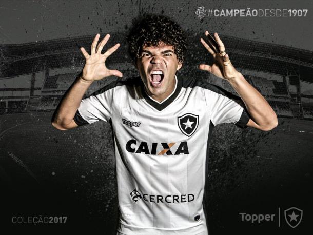 Camisa alternativa | Arte: Gabriel Assis/Botafogo