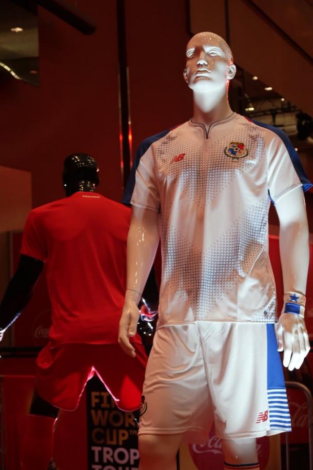 Segundo uniforme selección Panamá I Foto: FEPAFUT