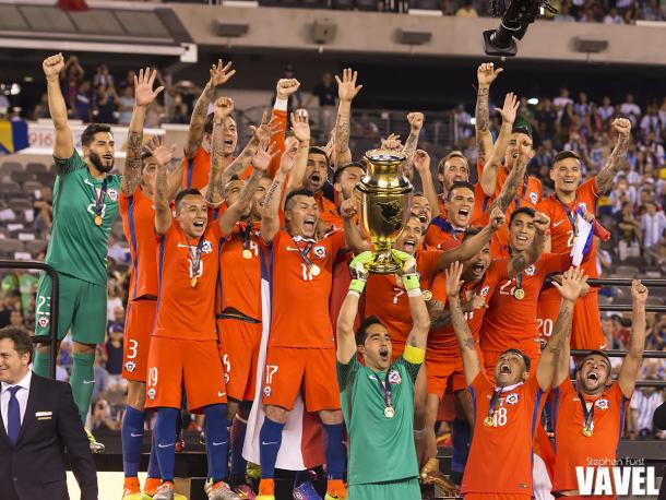 Chile once again defeated Argentina to claim the Copa America trophy. | Photo: Stephen Furst/VAVEL USA