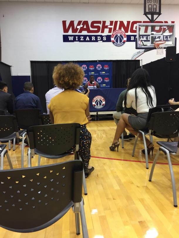 Ian Mahinmi is healthy and ready to get back on the court. Photo: Raj Sawhney