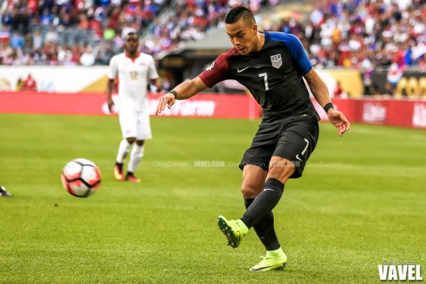 Bobby Wood put in a terrific performance on Tuesday night. (Photo credit: Gary Duncan/VAVEL USA)