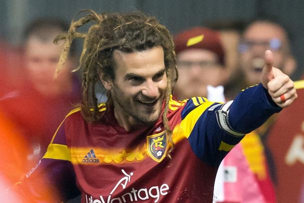 RSL's captain Kyle Beckerman will need to lead his club on Sunday against Orlando. Photo provided by Russ Isabella-USA TODAY Sports. 