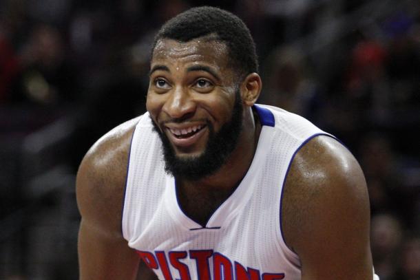 Andre Drummond and the Detroit Pistons are in it for the long run. Photo: Raj Mehta/USA TODAY Sports