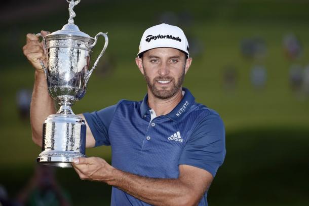 Dustin Johnson is eyeing a third successive tournament victory (photo : Getty Images )