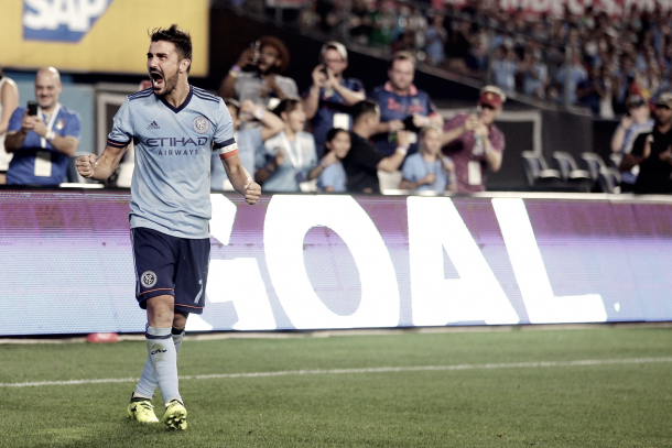 NYCFC hold on to their most important player, David Villa. | Photo: Brad Penner-USA TODAY Sports