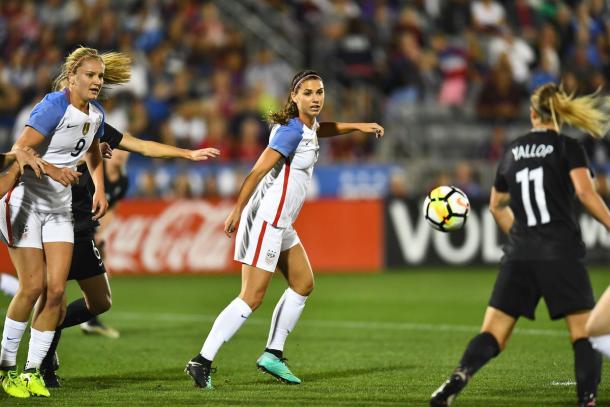 The USA have played the Football Ferns three times in the last two years//Source:themaneland.com