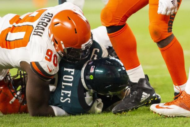 The Browns defense was merciless last night | Source: Scott R. Galvin-USA TODAY Sports