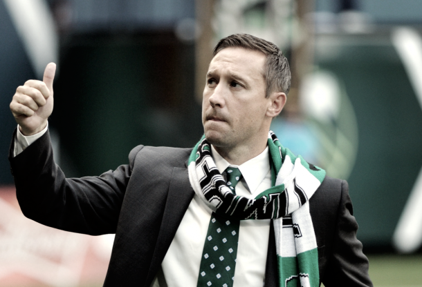 Caleb Porter helped deliver Portland their first ever MLS Cup victory in 2015. | Photo: USA TODAY Sports