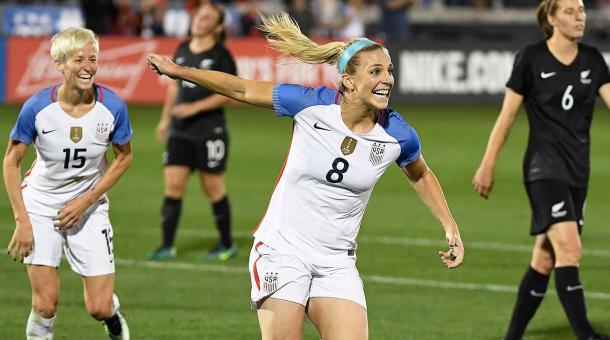 Julie Ertz was very effective against New Zealand in previous matches | Source: si.com