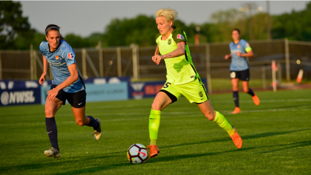 Seattle's Megan Rapinoe has scored five goals this season. | Photo: Howard C. Smith - isiphotos.com