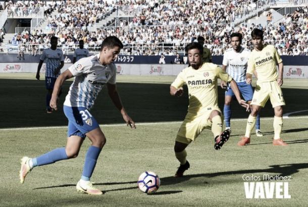 El Villarreal sumó en Málaga los primeros tres puntos de la temporada. (Fotografía: VAVEL)