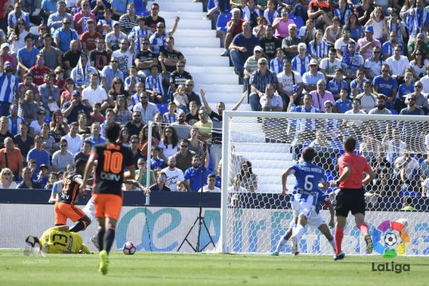 Gol de Nani | Foto: La Liga