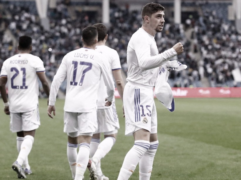 Valverde convirtió el gol de la victoria | Foto: Real Madrid