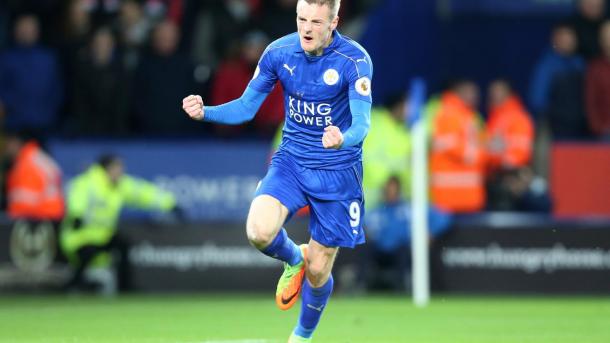 Vardy si scatena quando vede il Liverpool | www.premierleague.com