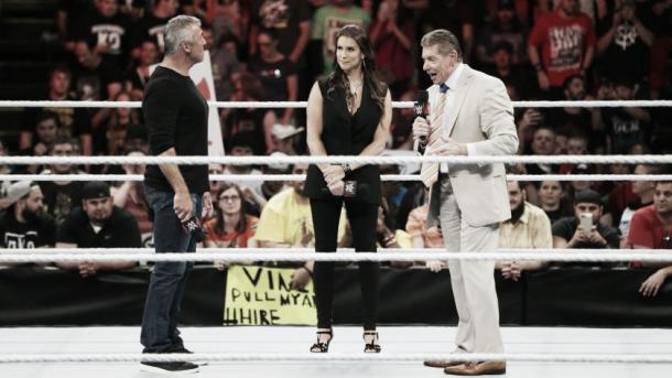 It was a family main event. Photo- WWE.com