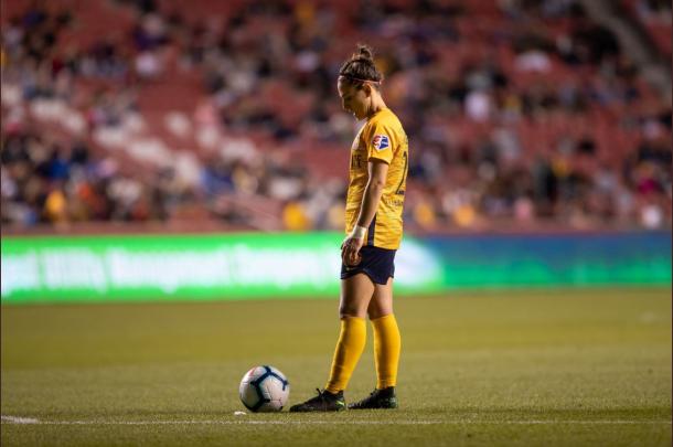 Vero Boquete adds some flair to the Utah midfield. | Photo: isiphotos.com