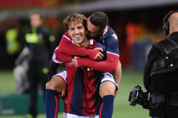 Simone Verdi - Foto Bologna Twitter