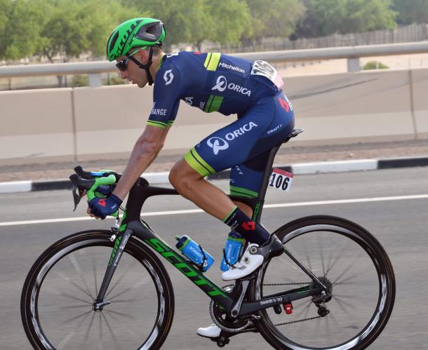 Verona finalizó su temporada en Abu Dhabi | Foto: Orica-BikeExchange