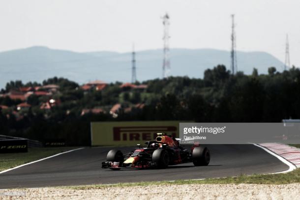 Max Verstappen en el GP de Hungría | Fuente: Getty Images