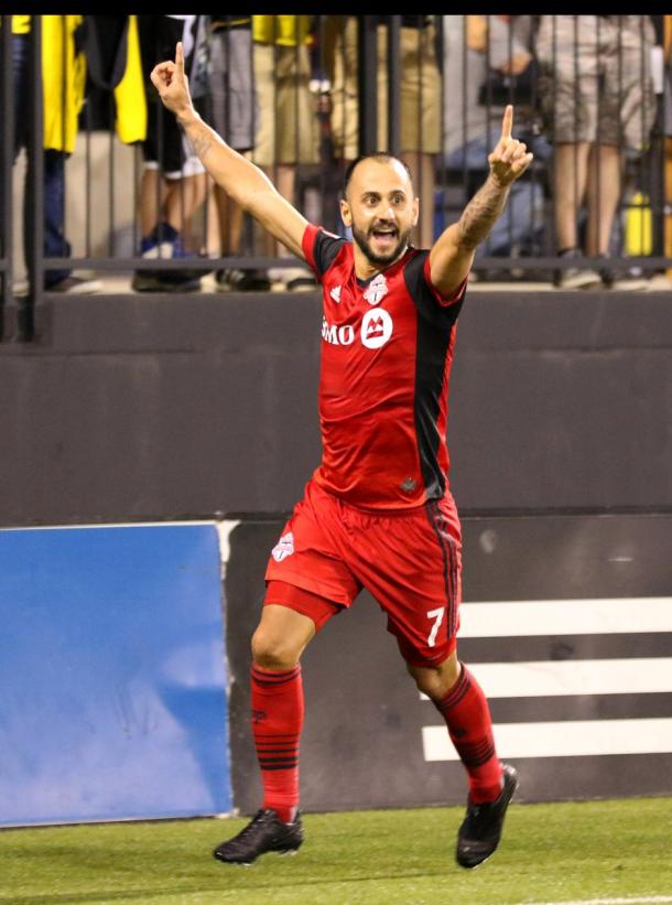 Víctor Vázquez es una de las sensaciones en la MLS 2017 // Imagen: Toronto FC