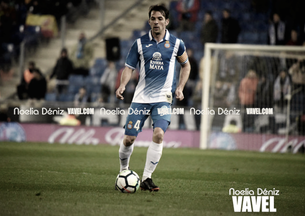 Víctor Sánchez jugando con el Espanyol | Foto: Noelia Déniz - VAVEL