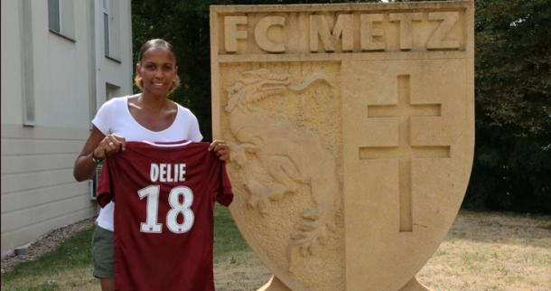 FC Metz have made a brilliant move in signing Marie Laure-Delie | Source: fcmetz.com