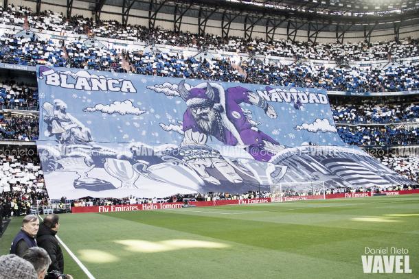 Santiago Bernabéu en navidad I Foto: Daniel Nieto (VAVEL)