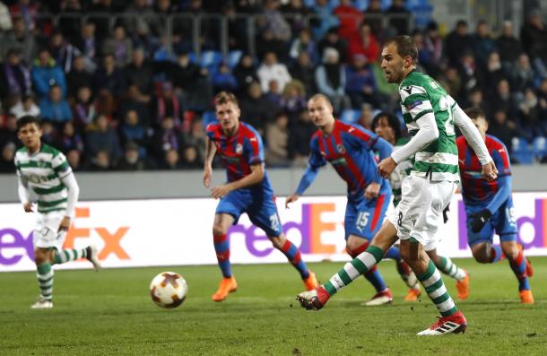 Bas Dost falló el penalti decisivo | Foto: Sporting CP