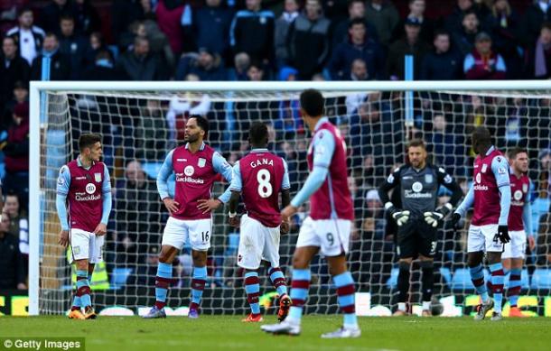 The Villa players had no response for Liverpool's swashbuckling style (photo: Getty Images)