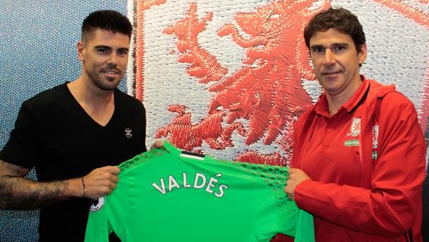 Dimi must now compete with a World Cup-winning goalkeeper in Victor Valdes | Photo: Middlesbrough FC