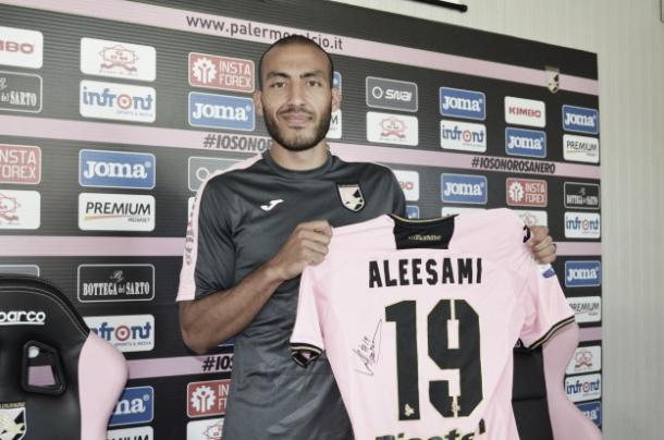 U.S Citta di Palermo's top signing, Haitam Aleesami l Photo (palermocalcio.it)